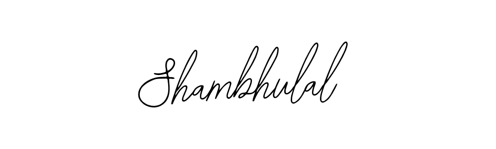 How to make Shambhulal signature? Bearetta-2O07w is a professional autograph style. Create handwritten signature for Shambhulal name. Shambhulal signature style 12 images and pictures png