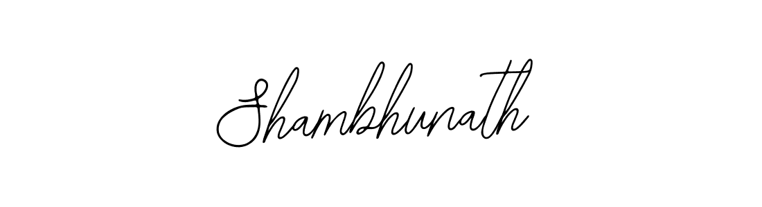 The best way (Bearetta-2O07w) to make a short signature is to pick only two or three words in your name. The name Shambhunath include a total of six letters. For converting this name. Shambhunath signature style 12 images and pictures png