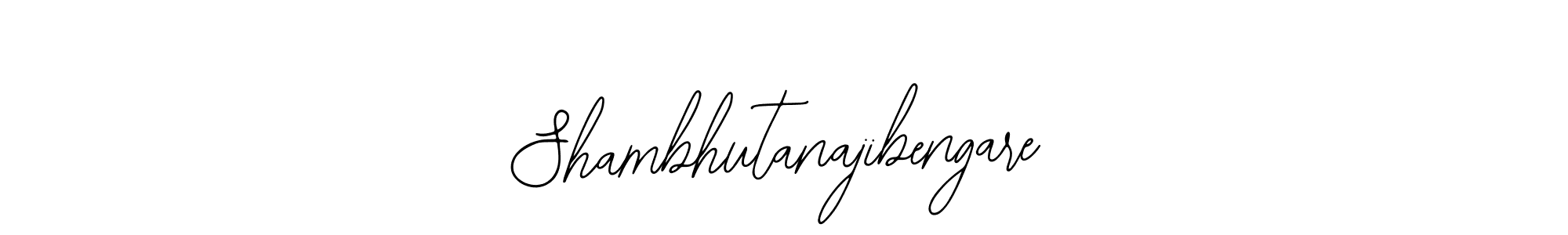 The best way (Bearetta-2O07w) to make a short signature is to pick only two or three words in your name. The name Shambhutanajibengare include a total of six letters. For converting this name. Shambhutanajibengare signature style 12 images and pictures png