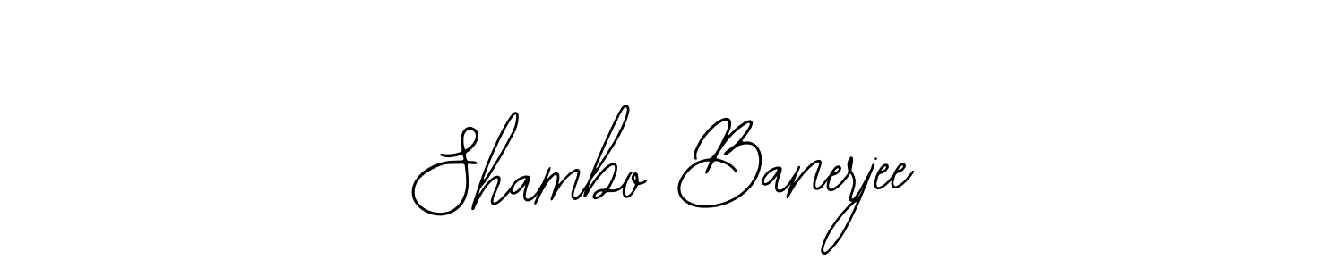 How to Draw Shambo Banerjee signature style? Bearetta-2O07w is a latest design signature styles for name Shambo Banerjee. Shambo Banerjee signature style 12 images and pictures png