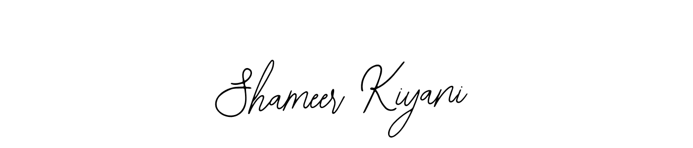 Create a beautiful signature design for name Shameer Kiyani. With this signature (Bearetta-2O07w) fonts, you can make a handwritten signature for free. Shameer Kiyani signature style 12 images and pictures png