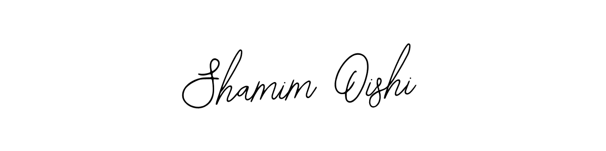 Make a beautiful signature design for name Shamim Oishi. Use this online signature maker to create a handwritten signature for free. Shamim Oishi signature style 12 images and pictures png
