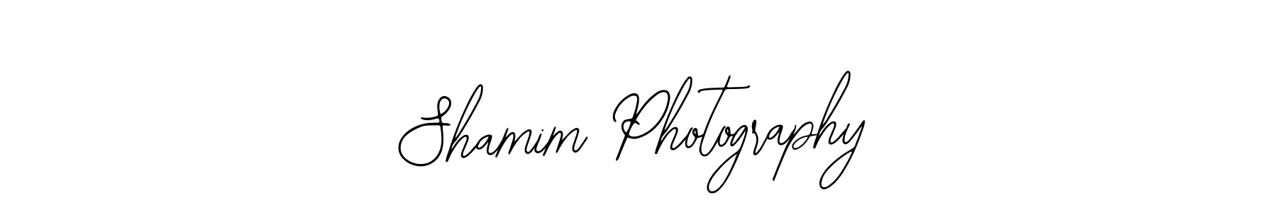 Shamim Photography stylish signature style. Best Handwritten Sign (Bearetta-2O07w) for my name. Handwritten Signature Collection Ideas for my name Shamim Photography. Shamim Photography signature style 12 images and pictures png