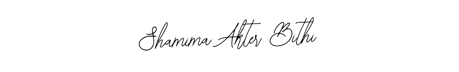 Similarly Bearetta-2O07w is the best handwritten signature design. Signature creator online .You can use it as an online autograph creator for name Shamima Akter Bithi. Shamima Akter Bithi signature style 12 images and pictures png