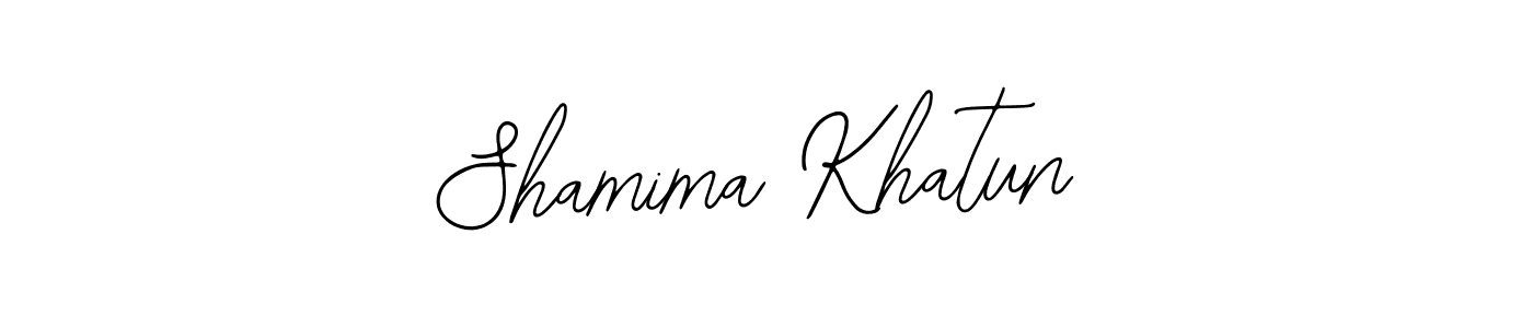Shamima Khatun stylish signature style. Best Handwritten Sign (Bearetta-2O07w) for my name. Handwritten Signature Collection Ideas for my name Shamima Khatun. Shamima Khatun signature style 12 images and pictures png