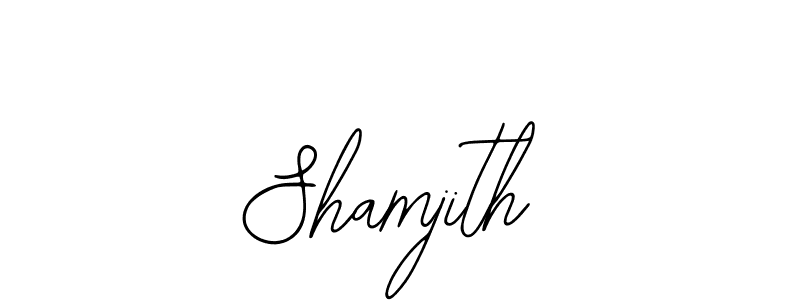 Make a beautiful signature design for name Shamjith. Use this online signature maker to create a handwritten signature for free. Shamjith signature style 12 images and pictures png