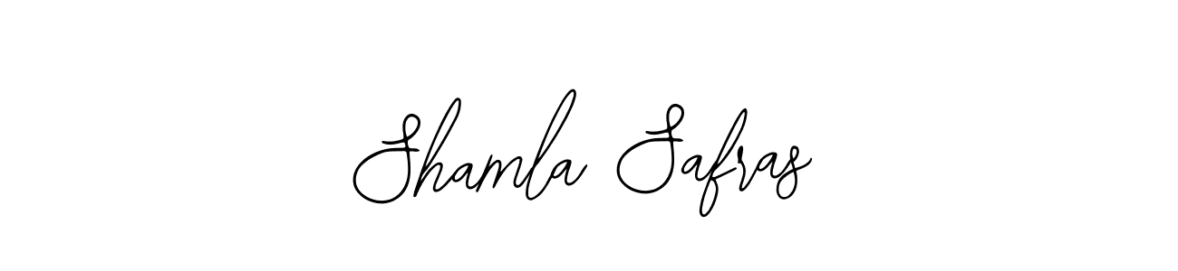 See photos of Shamla Safras official signature by Spectra . Check more albums & portfolios. Read reviews & check more about Bearetta-2O07w font. Shamla Safras signature style 12 images and pictures png