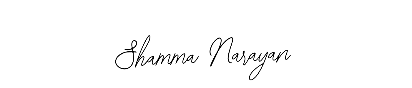 It looks lik you need a new signature style for name Shamma Narayan. Design unique handwritten (Bearetta-2O07w) signature with our free signature maker in just a few clicks. Shamma Narayan signature style 12 images and pictures png