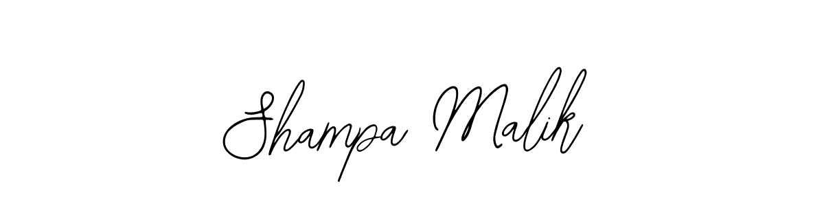 How to make Shampa Malik signature? Bearetta-2O07w is a professional autograph style. Create handwritten signature for Shampa Malik name. Shampa Malik signature style 12 images and pictures png