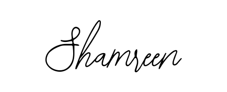 Turn your name Shamreen into a signature brand with Bearetta-2O07w styling. Download in standard PNG or transparent format anytime. Shamreen signature style 12 images and pictures png