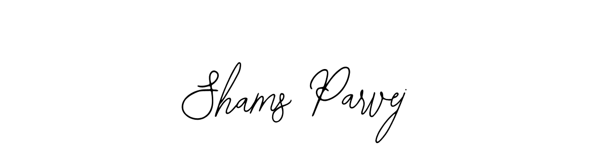 How to Draw Shams Parvej signature style? Bearetta-2O07w is a latest design signature styles for name Shams Parvej. Shams Parvej signature style 12 images and pictures png