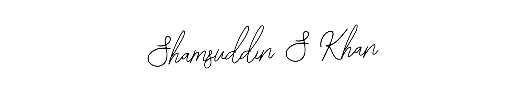 Once you've used our free online signature maker to create your best signature Bearetta-2O07w style, it's time to enjoy all of the benefits that Shamsuddin S Khan name signing documents. Shamsuddin S Khan signature style 12 images and pictures png