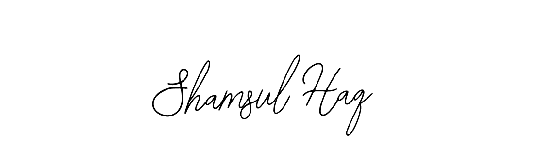 Also You can easily find your signature by using the search form. We will create Shamsul Haq name handwritten signature images for you free of cost using Bearetta-2O07w sign style. Shamsul Haq signature style 12 images and pictures png