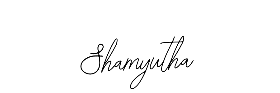 How to Draw Shamyutha signature style? Bearetta-2O07w is a latest design signature styles for name Shamyutha. Shamyutha signature style 12 images and pictures png