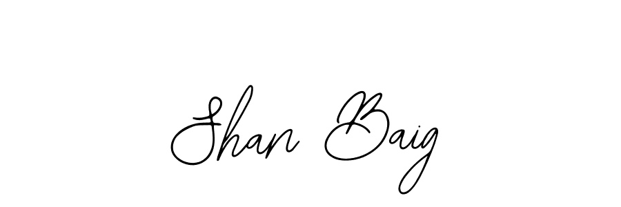 How to make Shan Baig signature? Bearetta-2O07w is a professional autograph style. Create handwritten signature for Shan Baig name. Shan Baig signature style 12 images and pictures png