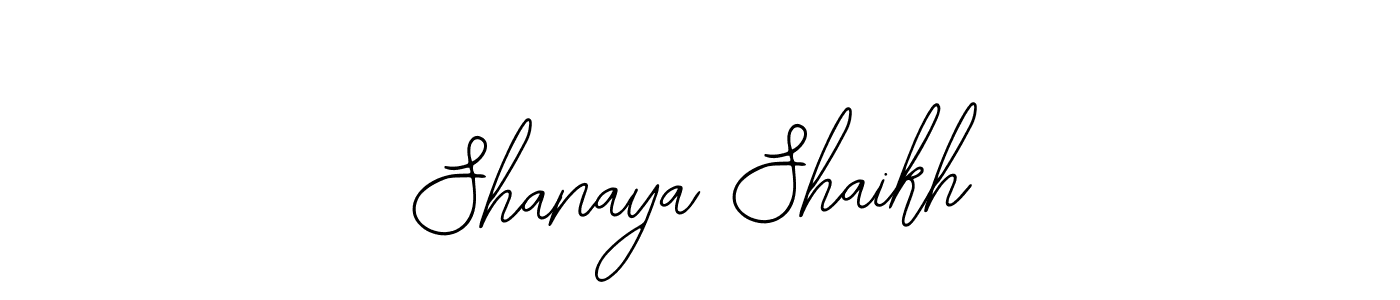 This is the best signature style for the Shanaya Shaikh name. Also you like these signature font (Bearetta-2O07w). Mix name signature. Shanaya Shaikh signature style 12 images and pictures png