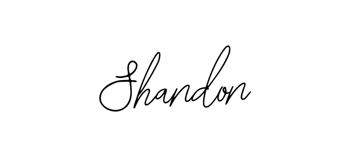 Make a beautiful signature design for name Shandon. Use this online signature maker to create a handwritten signature for free. Shandon signature style 12 images and pictures png