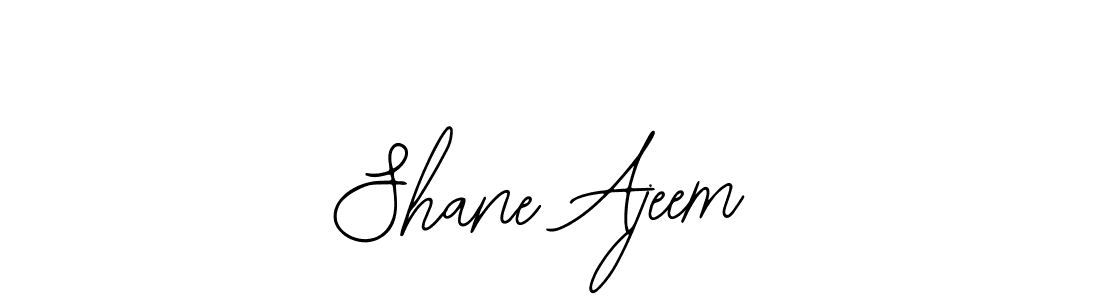 Use a signature maker to create a handwritten signature online. With this signature software, you can design (Bearetta-2O07w) your own signature for name Shane Ajeem. Shane Ajeem signature style 12 images and pictures png