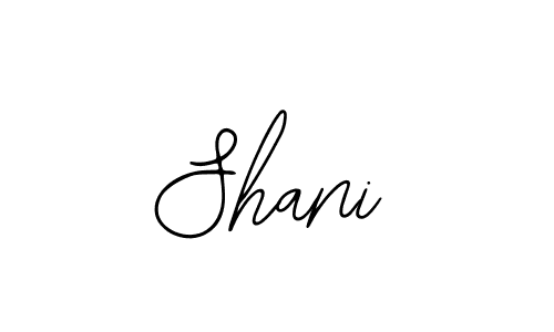 Use a signature maker to create a handwritten signature online. With this signature software, you can design (Bearetta-2O07w) your own signature for name Shani. Shani signature style 12 images and pictures png