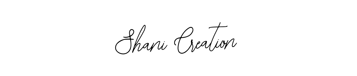 You should practise on your own different ways (Bearetta-2O07w) to write your name (Shani Creation) in signature. don't let someone else do it for you. Shani Creation signature style 12 images and pictures png