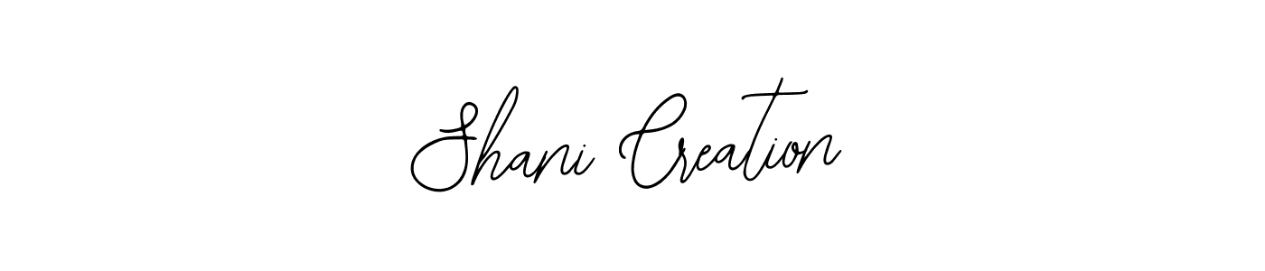 You should practise on your own different ways (Bearetta-2O07w) to write your name (Shani Creation) in signature. don't let someone else do it for you. Shani Creation signature style 12 images and pictures png