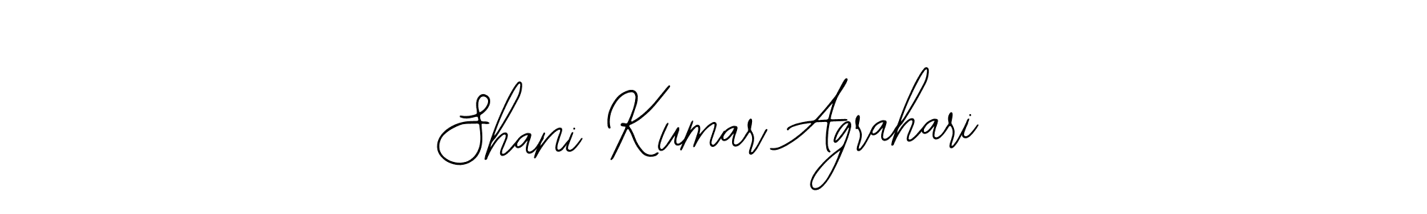 Bearetta-2O07w is a professional signature style that is perfect for those who want to add a touch of class to their signature. It is also a great choice for those who want to make their signature more unique. Get Shani Kumar Agrahari name to fancy signature for free. Shani Kumar Agrahari signature style 12 images and pictures png