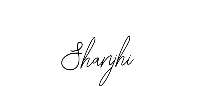 The best way (Bearetta-2O07w) to make a short signature is to pick only two or three words in your name. The name Shanjhi include a total of six letters. For converting this name. Shanjhi signature style 12 images and pictures png