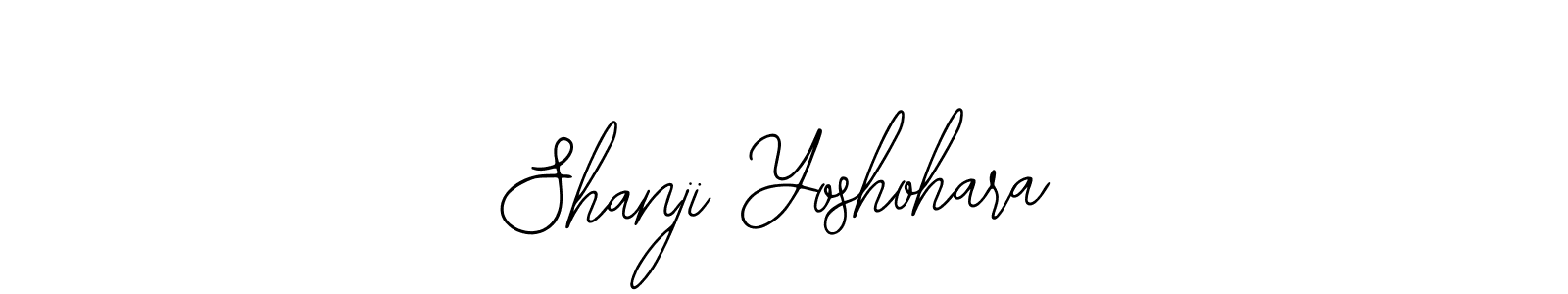 See photos of Shanji Yoshohara official signature by Spectra . Check more albums & portfolios. Read reviews & check more about Bearetta-2O07w font. Shanji Yoshohara signature style 12 images and pictures png