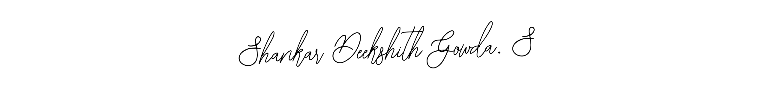 Make a beautiful signature design for name Shankar Deekshith Gowda. S. With this signature (Bearetta-2O07w) style, you can create a handwritten signature for free. Shankar Deekshith Gowda. S signature style 12 images and pictures png
