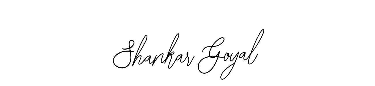 Design your own signature with our free online signature maker. With this signature software, you can create a handwritten (Bearetta-2O07w) signature for name Shankar Goyal. Shankar Goyal signature style 12 images and pictures png