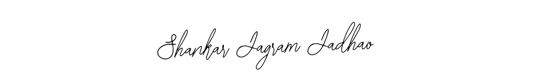 Use a signature maker to create a handwritten signature online. With this signature software, you can design (Bearetta-2O07w) your own signature for name Shankar Jagram Jadhao. Shankar Jagram Jadhao signature style 12 images and pictures png