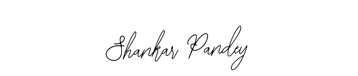 The best way (Bearetta-2O07w) to make a short signature is to pick only two or three words in your name. The name Shankar Pandey include a total of six letters. For converting this name. Shankar Pandey signature style 12 images and pictures png