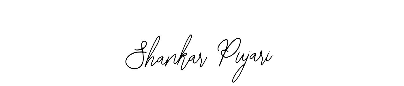 Also we have Shankar Pujari name is the best signature style. Create professional handwritten signature collection using Bearetta-2O07w autograph style. Shankar Pujari signature style 12 images and pictures png