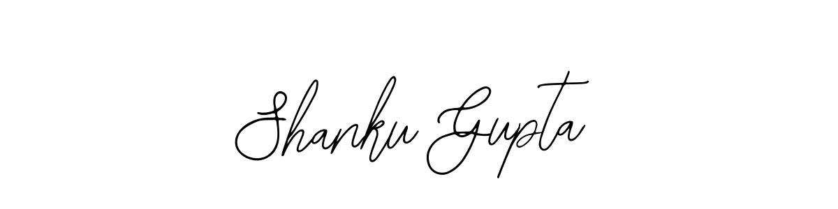 The best way (Bearetta-2O07w) to make a short signature is to pick only two or three words in your name. The name Shanku Gupta include a total of six letters. For converting this name. Shanku Gupta signature style 12 images and pictures png