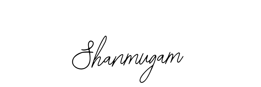 How to make Shanmugam name signature. Use Bearetta-2O07w style for creating short signs online. This is the latest handwritten sign. Shanmugam signature style 12 images and pictures png