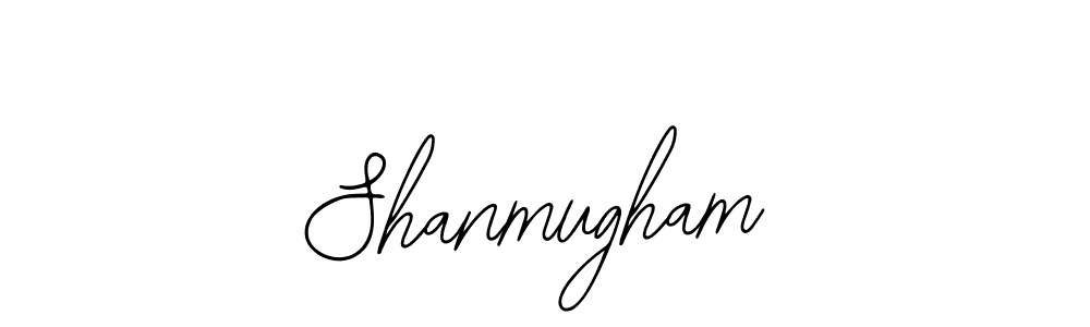 Make a beautiful signature design for name Shanmugham. With this signature (Bearetta-2O07w) style, you can create a handwritten signature for free. Shanmugham signature style 12 images and pictures png