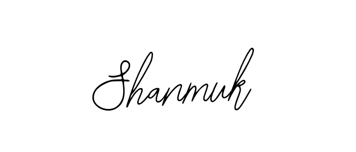 Shanmuk stylish signature style. Best Handwritten Sign (Bearetta-2O07w) for my name. Handwritten Signature Collection Ideas for my name Shanmuk. Shanmuk signature style 12 images and pictures png