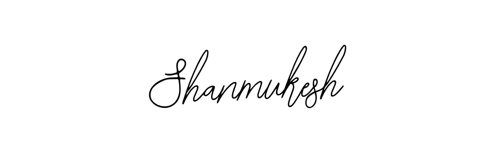 Shanmukesh stylish signature style. Best Handwritten Sign (Bearetta-2O07w) for my name. Handwritten Signature Collection Ideas for my name Shanmukesh. Shanmukesh signature style 12 images and pictures png