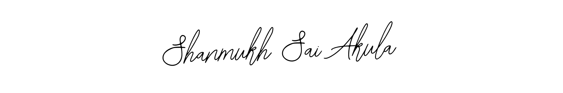 The best way (Bearetta-2O07w) to make a short signature is to pick only two or three words in your name. The name Shanmukh Sai Akula include a total of six letters. For converting this name. Shanmukh Sai Akula signature style 12 images and pictures png