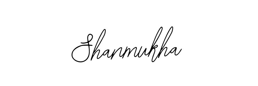 You should practise on your own different ways (Bearetta-2O07w) to write your name (Shanmukha) in signature. don't let someone else do it for you. Shanmukha signature style 12 images and pictures png