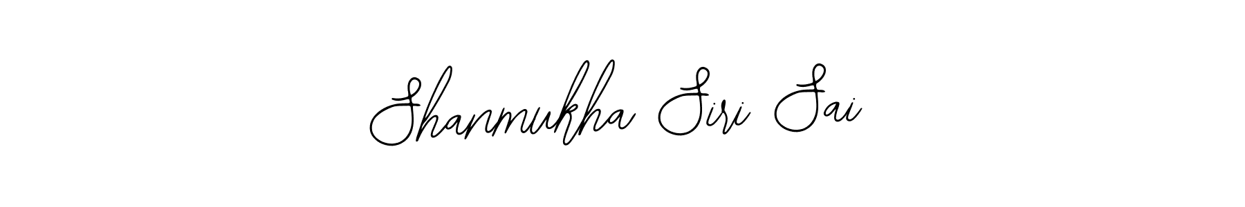 Make a beautiful signature design for name Shanmukha Siri Sai. Use this online signature maker to create a handwritten signature for free. Shanmukha Siri Sai signature style 12 images and pictures png