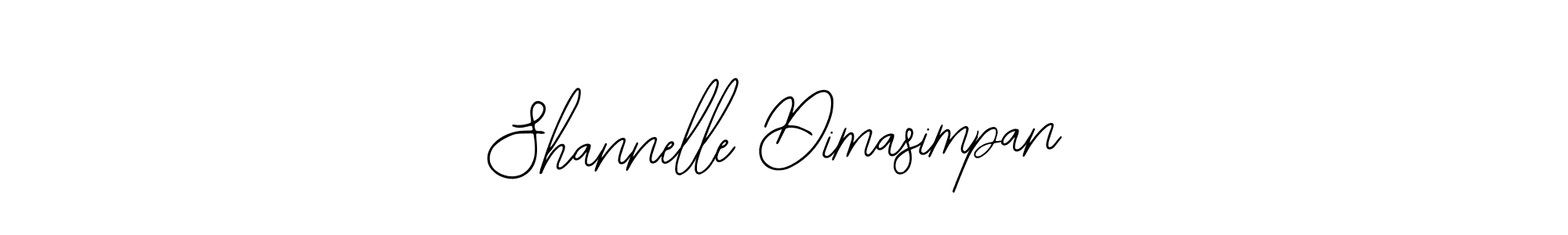 Create a beautiful signature design for name Shannelle Dimasimpan. With this signature (Bearetta-2O07w) fonts, you can make a handwritten signature for free. Shannelle Dimasimpan signature style 12 images and pictures png