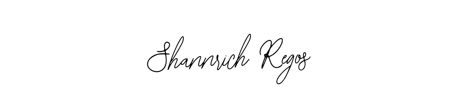 Also we have Shannrich Regos name is the best signature style. Create professional handwritten signature collection using Bearetta-2O07w autograph style. Shannrich Regos signature style 12 images and pictures png