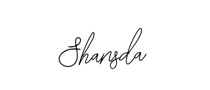 Make a beautiful signature design for name Shansda. With this signature (Bearetta-2O07w) style, you can create a handwritten signature for free. Shansda signature style 12 images and pictures png