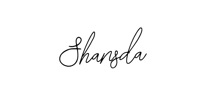 Bearetta-2O07w is a professional signature style that is perfect for those who want to add a touch of class to their signature. It is also a great choice for those who want to make their signature more unique. Get Shansda name to fancy signature for free. Shansda signature style 12 images and pictures png