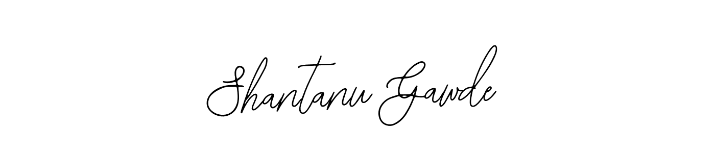 Make a beautiful signature design for name Shantanu Gawde. Use this online signature maker to create a handwritten signature for free. Shantanu Gawde signature style 12 images and pictures png