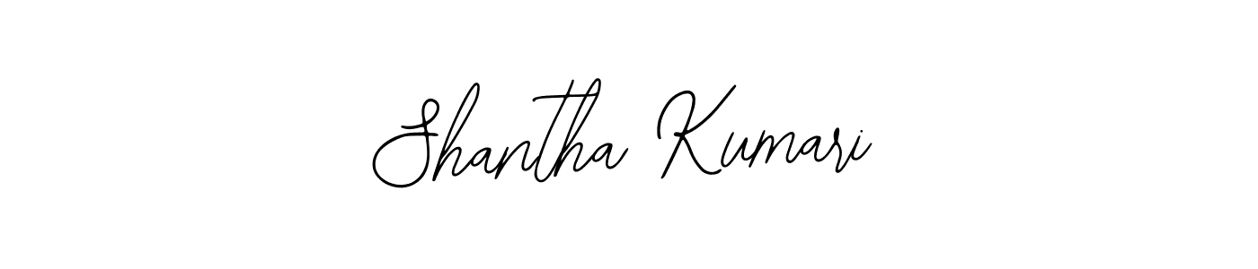 Design your own signature with our free online signature maker. With this signature software, you can create a handwritten (Bearetta-2O07w) signature for name Shantha Kumari. Shantha Kumari signature style 12 images and pictures png