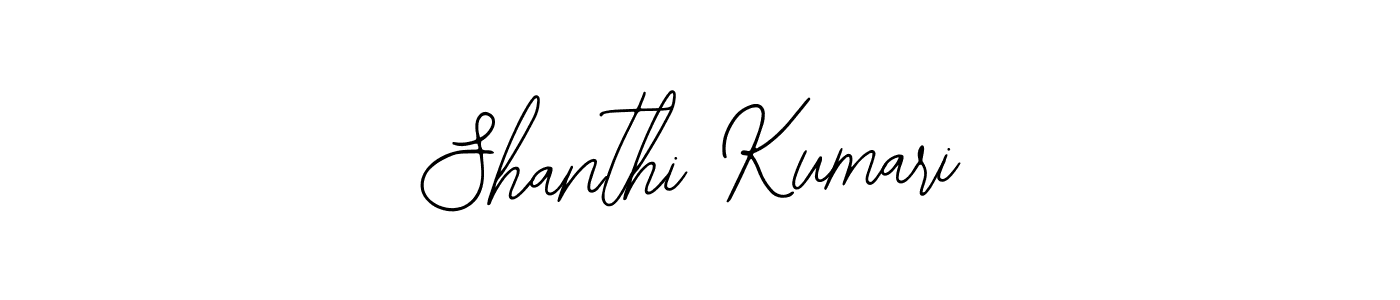 The best way (Bearetta-2O07w) to make a short signature is to pick only two or three words in your name. The name Shanthi Kumari include a total of six letters. For converting this name. Shanthi Kumari signature style 12 images and pictures png