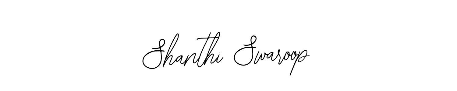 Make a beautiful signature design for name Shanthi Swaroop. Use this online signature maker to create a handwritten signature for free. Shanthi Swaroop signature style 12 images and pictures png