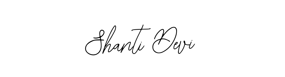 Design your own signature with our free online signature maker. With this signature software, you can create a handwritten (Bearetta-2O07w) signature for name Shanti Devi. Shanti Devi signature style 12 images and pictures png